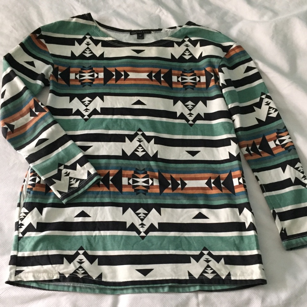 Truly Madly Deeply Aztec print tunic